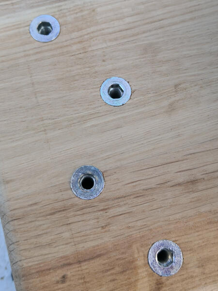 Oak Gaming Desk