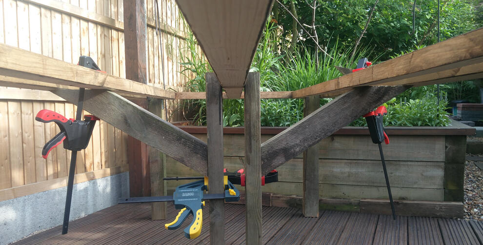 Feasting Table Work in Progress 2