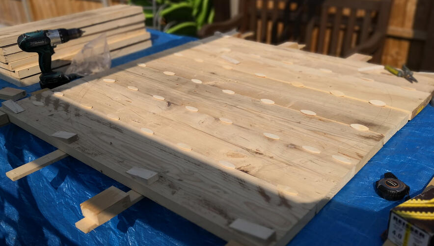 Glue up