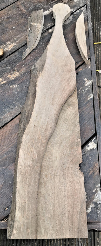 Walnut Antipasti / Charcuterie Serving Board